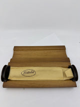 Stipula Novecento Woodgrain Ebonite Fountain Pen - Medium 18kt Gold Nib