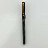 Waterman Exclusive Green Marble circa 1990 gold nib 18K  - Fountain Pen