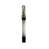 Montegrappa Privilege 8-Sided Sterling Silver Mid-Size Fountain Pen-Medium 18kt Gold Nib