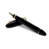 OMAS Dark Blue 360 Oversized Triangulated Fountain Pen