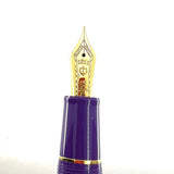 Sailor Purple 1911 Large Fountain Pen - Only 100 Of These Pens Were Available in the USA - Medium 21kt Gold Nib