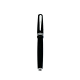 Taccia Staccato Lunar Blue Oversized Fountain Pen - Fine Stainless Steel Nib