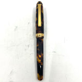 Platinum Tortoiseshell Celluloid #3776 Fountain Pen