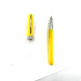 Visconti van Gogh First Generation Yellow Fountain Pen - Broad  Stainless Steel Nib