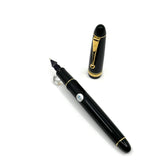 Pilot Black Custom 742 Fountain Pen - Flexible Falcon 14kt Gold Nib