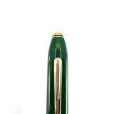Cross Townsend Green Jade Gold dust 22K  Fountain Pen - Circa 1990