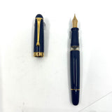 Aurora Large #88 Navy Blue 70th Anniversary Limited Edition  Fountain Pen - Flexy Fine 14K Nib