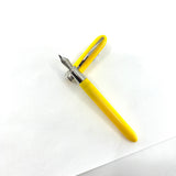 Visconti van Gogh First Generation Yellow Fountain Pen - Broad  Stainless Steel Nib