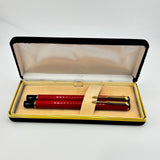 Parker Vintage 88 Metallic Red Set - Roller Ball and Fountain Pen