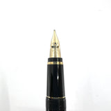 Pilot-Namiki Black Resin Falcon Fountain Pen - Flexible Broad 14kt Gold Nib