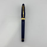 Aurora Ipsilon Deluxe Blue 14K585 gold nib - Fountain Pen