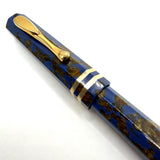 Visconti "Novelli Augusta" Celluloid Limited Edition Fountain Pen Celebrating the 50th anniversary (1951–2001) of Rome's Historic Novelli Pen Shop - Visconti Medium 18kt Gold Nib