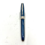 Visconti Salvador Dali Melting Clock Marbled Blue Fountain Pen