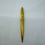 Montblanc Solitaire Pinstriped Gold Vermeil #164 Ballpoint Pen