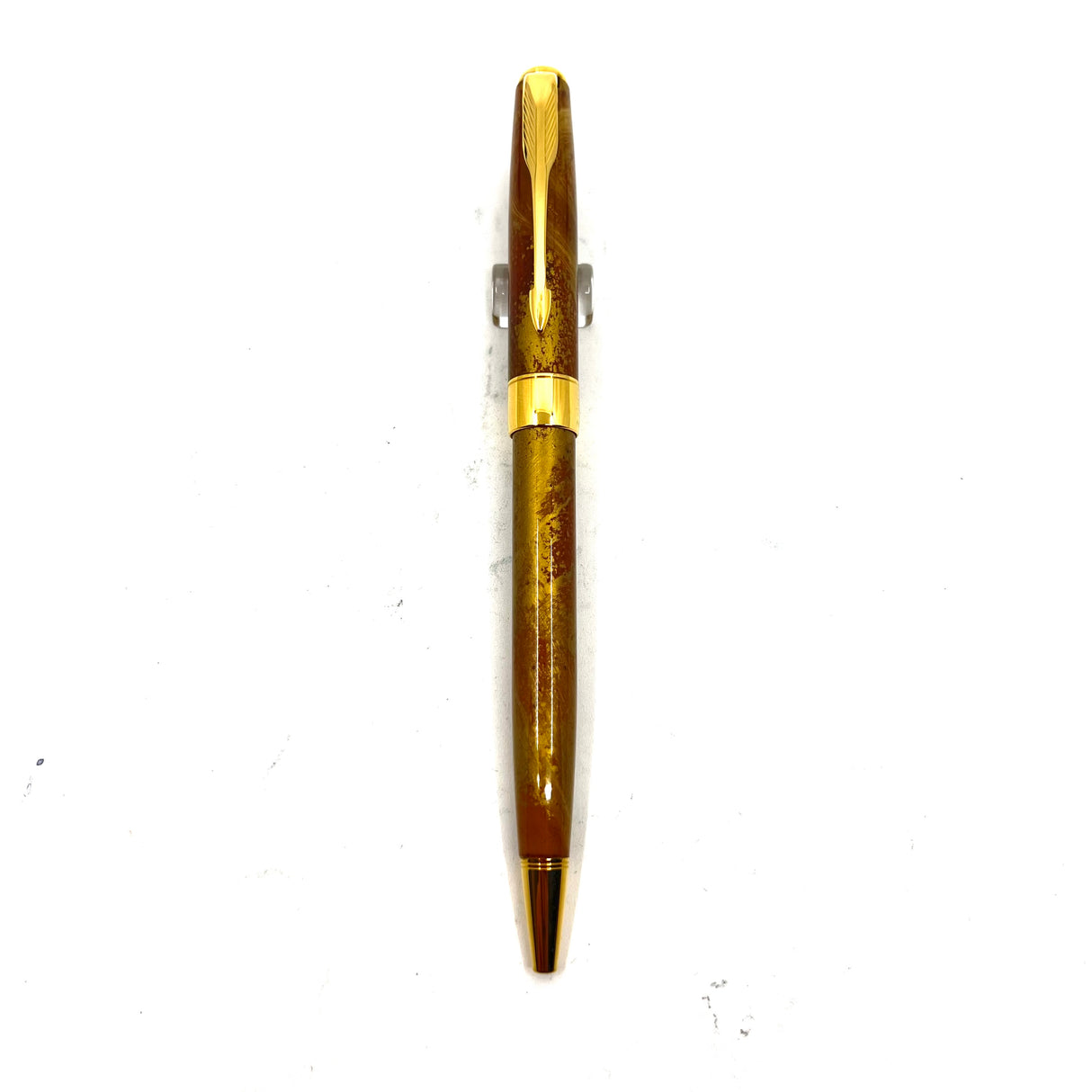 Parker Sonnet Ballpoint Pen - Variegated Amber Chinese Laque