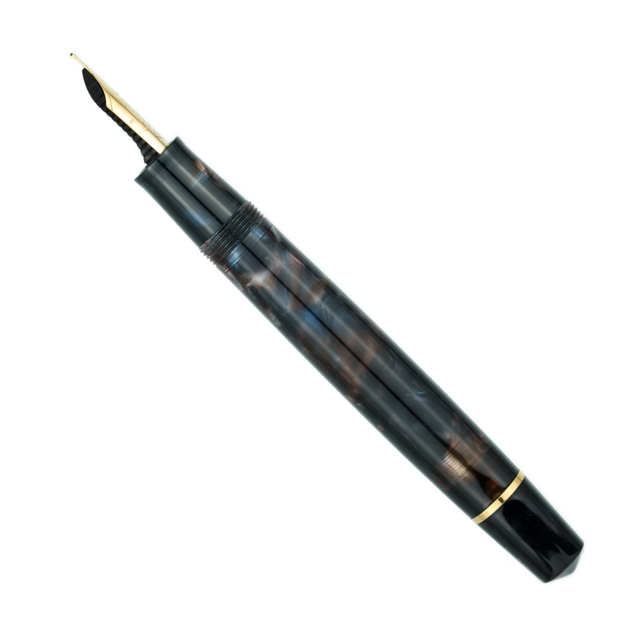 OMAS Bologna Fountain Pen Galassia Gold Trim