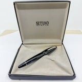 Nettuno (Italy)  Trident Lustrous Blue Limited Edition  Fountain Pen - Fine 18kt Gold Nib