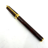 S. T. Dupont  Montparnasse Chairman  (Largest) Tortoiseshell Laque de Chine Fountain Pen - Fine 18kt Gold Nib - Rarely Found in MINT Condition!