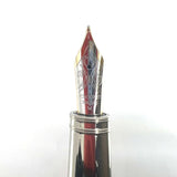 Visconti Maxi Van Gogh Variegated Green & Amber Fountain Pen Circa 2000 - Semi-Flex Medium 14kt Gold Nib