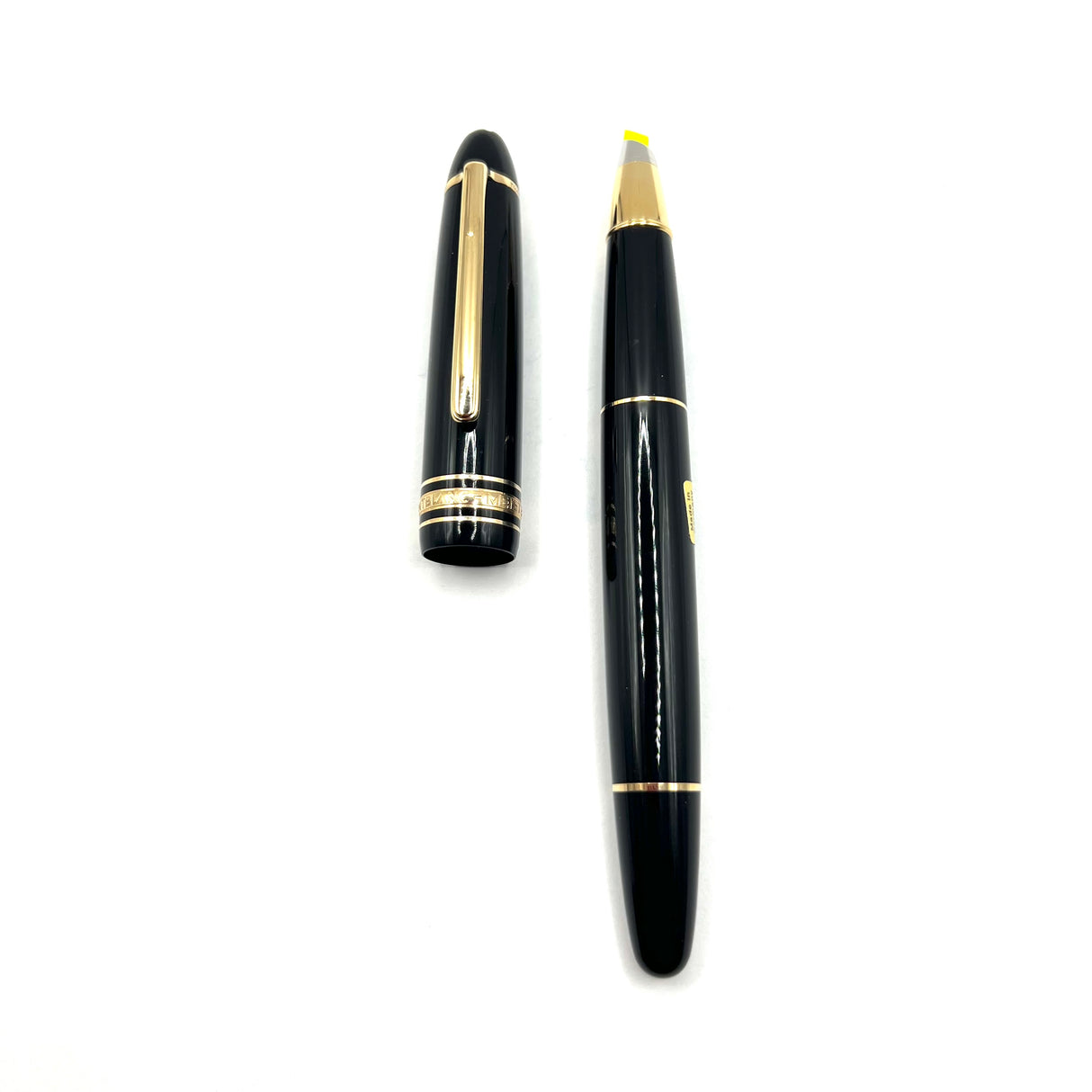 Montblanc Meisterstuck Black Resin #166 LeGrand Highlighter/ Document Marker