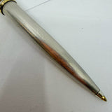 Montblanc Solitaire Sterling Silver Barleycorn Classique 164 Ballpoint Pen