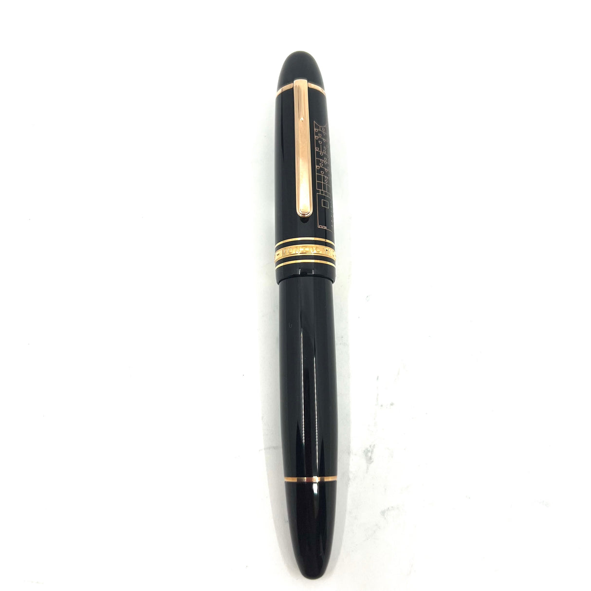 Montblanc 149 ElbPhilharmonie Red Gold Coated Fountain Pen - RARE !