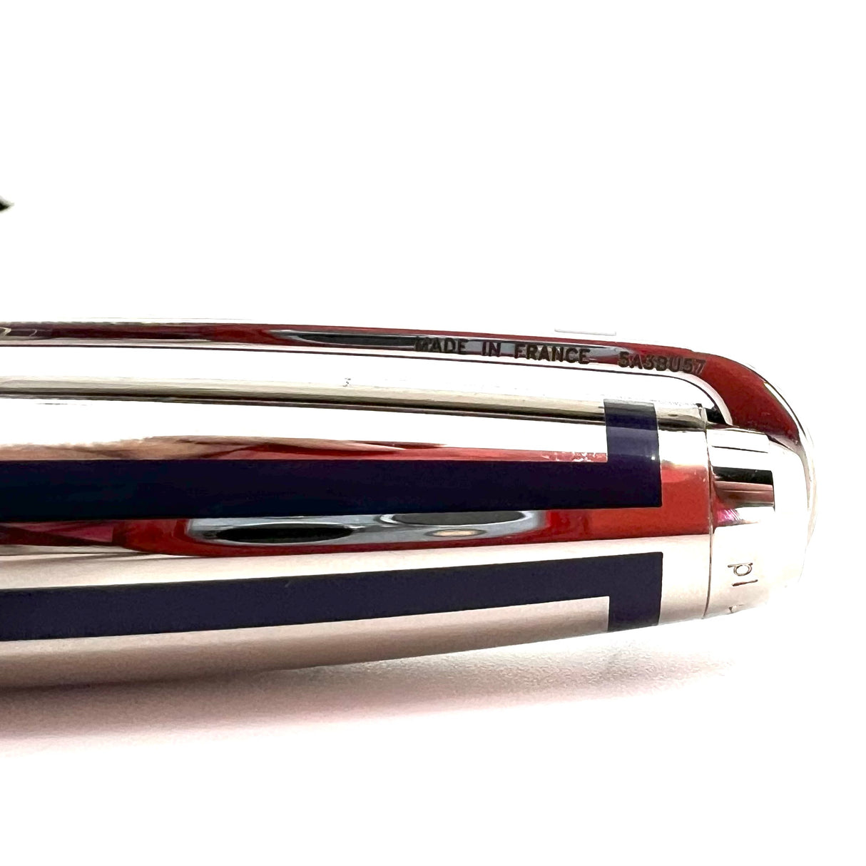 S. T. Dupont Large Orpheo Theme Placed Lacquer Fountain Pen