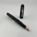 Danitrio Huge Black Ebonite 18K750 Gold Nib - Fountain Pen