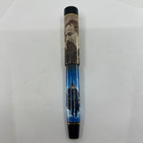 Conway-Stewart UK Charles Dickens "A Christmas Carol" Limited Edition Hand Painted Fountain Pen   -  Fine 18kt Gold Nib  - Number 1 of Only 8 Pens Made (2006)!!!