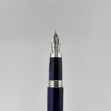 Montegrappa Armonia Blue Marble - Fountain Pen