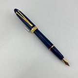 Aurora Ipsilon Deluxe Blue 14K585 gold nib - Fountain Pen