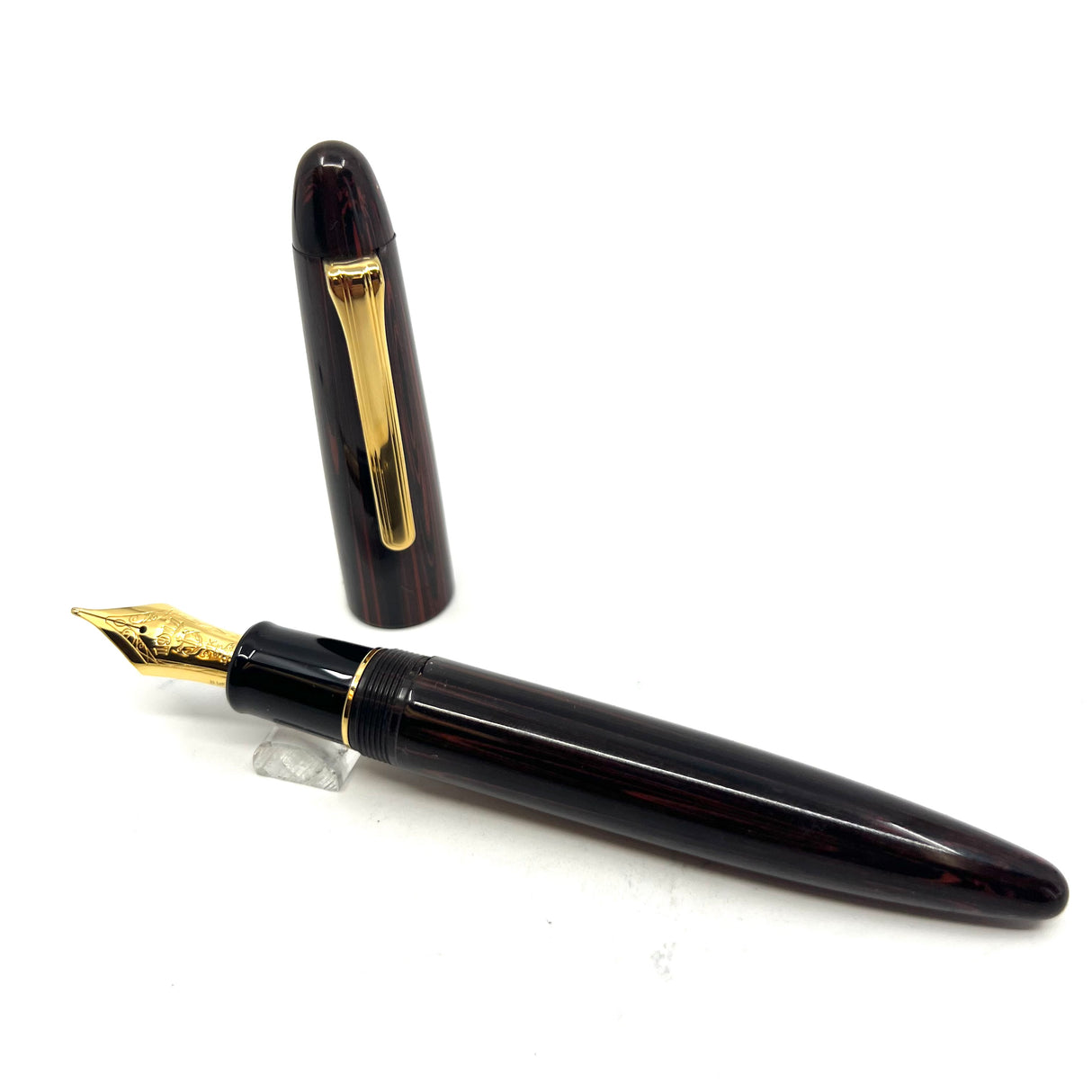 Sailor King of Pen Woodgrain Ebonite Fountain Pen - Nagahara Jr. Nib!!