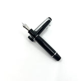 Sailor Black Mini Professional Gear Slim Fountain Pen - Fine 14kt Gold Nib