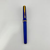Parker Inflection Blue Metallic Lacquer - Rollerball and Ballpoint