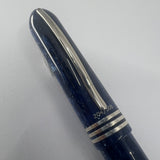 Visconti Amigdala "You & Me" Blue Marbled Limited Edition Fountain Pen  - Fine 14kt Gold  Nib