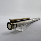 Montblanc Noblesse Silver-Plated Etched Vertical Lines Ballpoint Pen