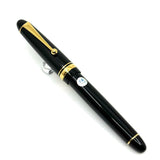 Pilot Black Custom 742 Fountain Pen - Flexible Falcon 14kt Gold Nib