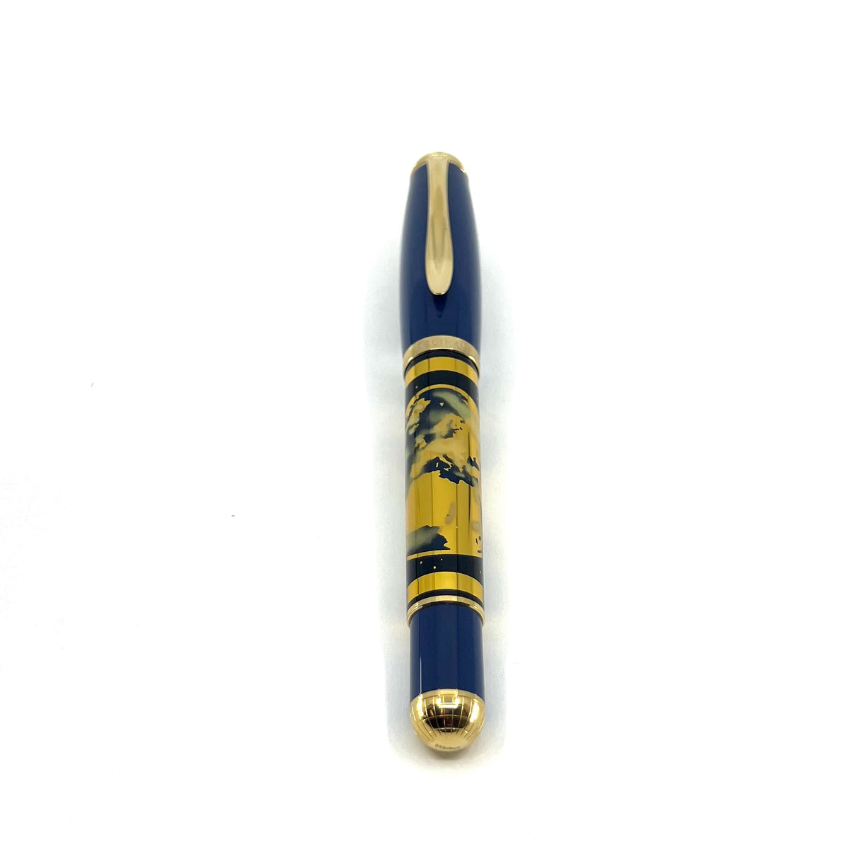 Pelikan M1000 Blue Planet Limited Edition Fountain Pen - Fine 18kt  Gold Nib