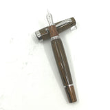 Montegrappa Miya Brown Ripple Ebonite Limited Edition Fountain Pen