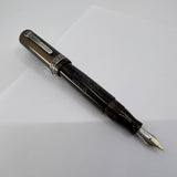 Krone  Lustrous Brown Limited Edition Commemorating Iconic NYC Pen Shop Art Brown's 80th Anniversary  - Medium 18kt Gold  Nib