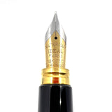 Waterman Man 100 Opera Black Chased  Fountain Pen - Medium 18kt Gold Nib
