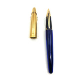 Waterman Edson Blue Translucent Fountain Pen