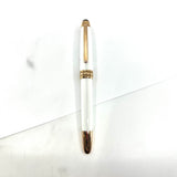 Montblanc Meisterstuck White Solitaire #145 Classique Fountain  Pen - Fine 18kt Gold Nib