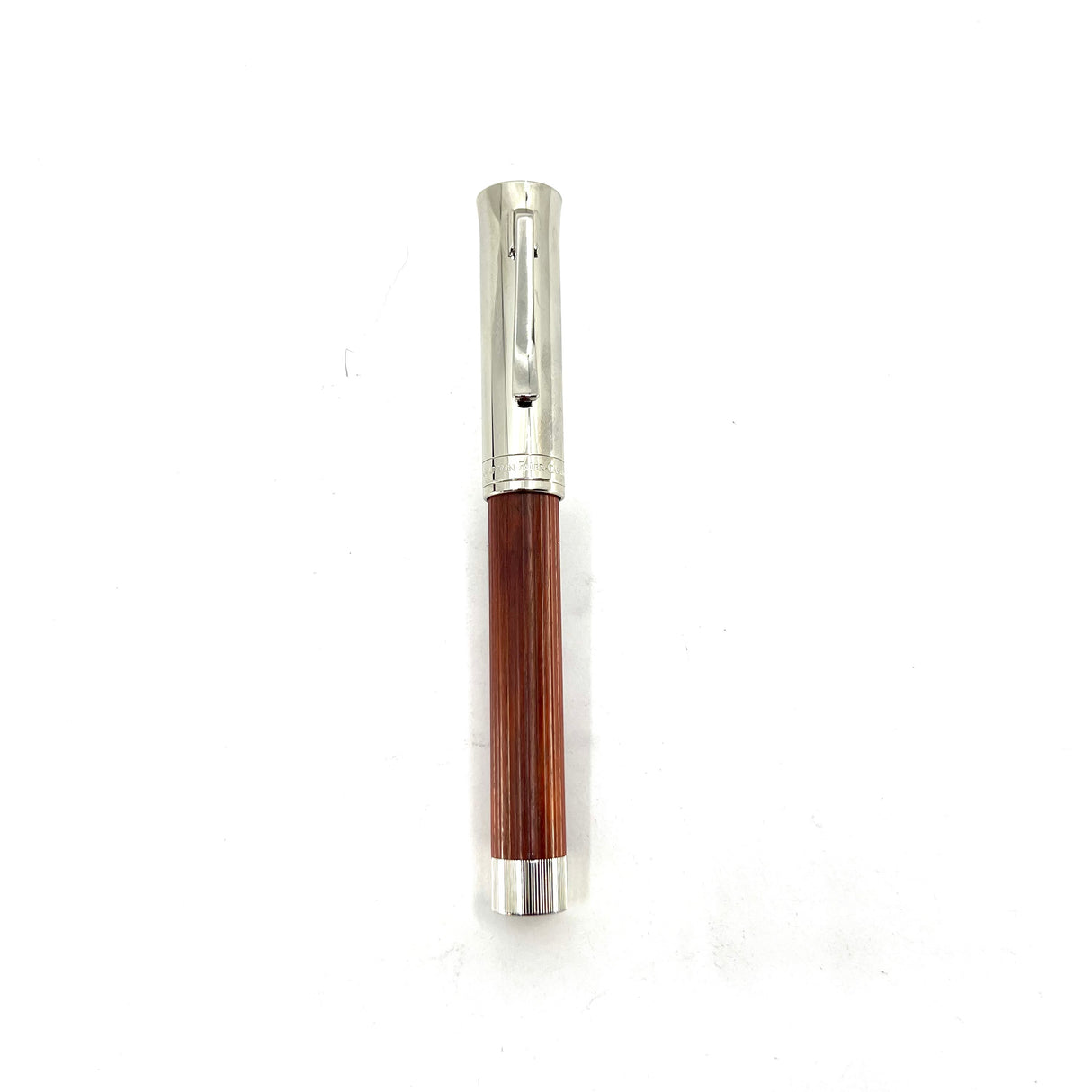 Graf Von Faber-Castell Intuition Platino Pernambuco Wood Fountain Pen - Fine 18kt Gold Nib