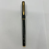 Waterman "Exclusive" Collection Green & Black Marble Lacquered  Fountain Pen   - Medium 18kt Gold  Nib