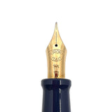 Aurora Large #88 Navy Blue 70th Anniversary Limited Edition  Fountain Pen - Flexy Fine 14K Nib