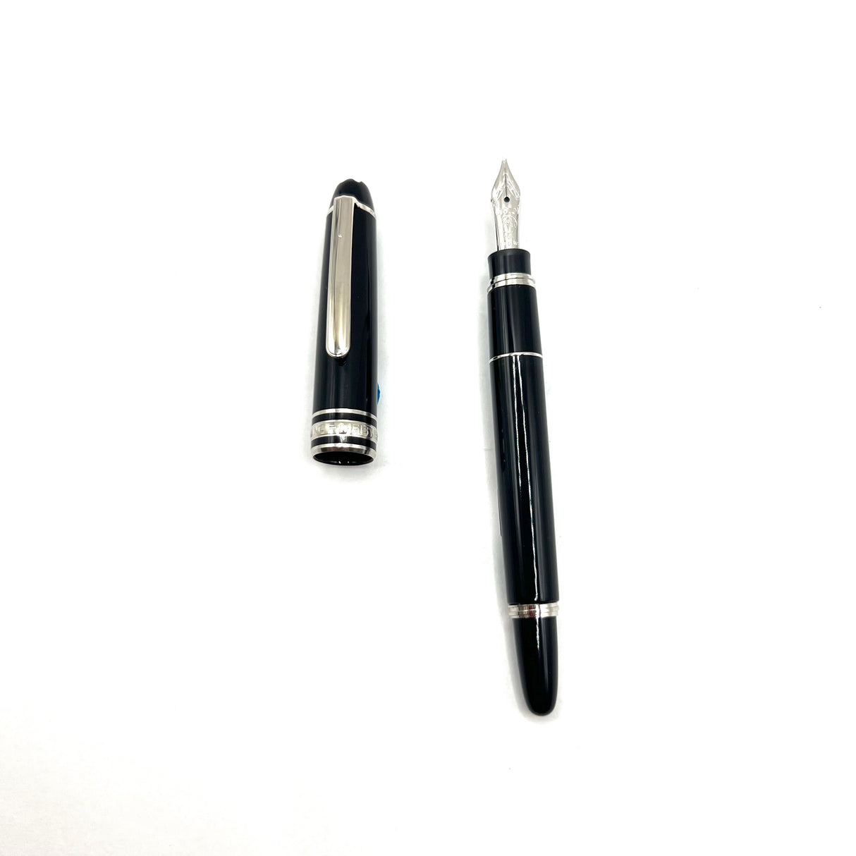 Montblanc Meisterstuck Mozart Black Resin Fountain Pen - Fine 14kt Gold Nib
