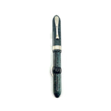 Visconti Copernicus Layered Blue Celluloid Fountain Pen - Fine 18kt Gold Nib