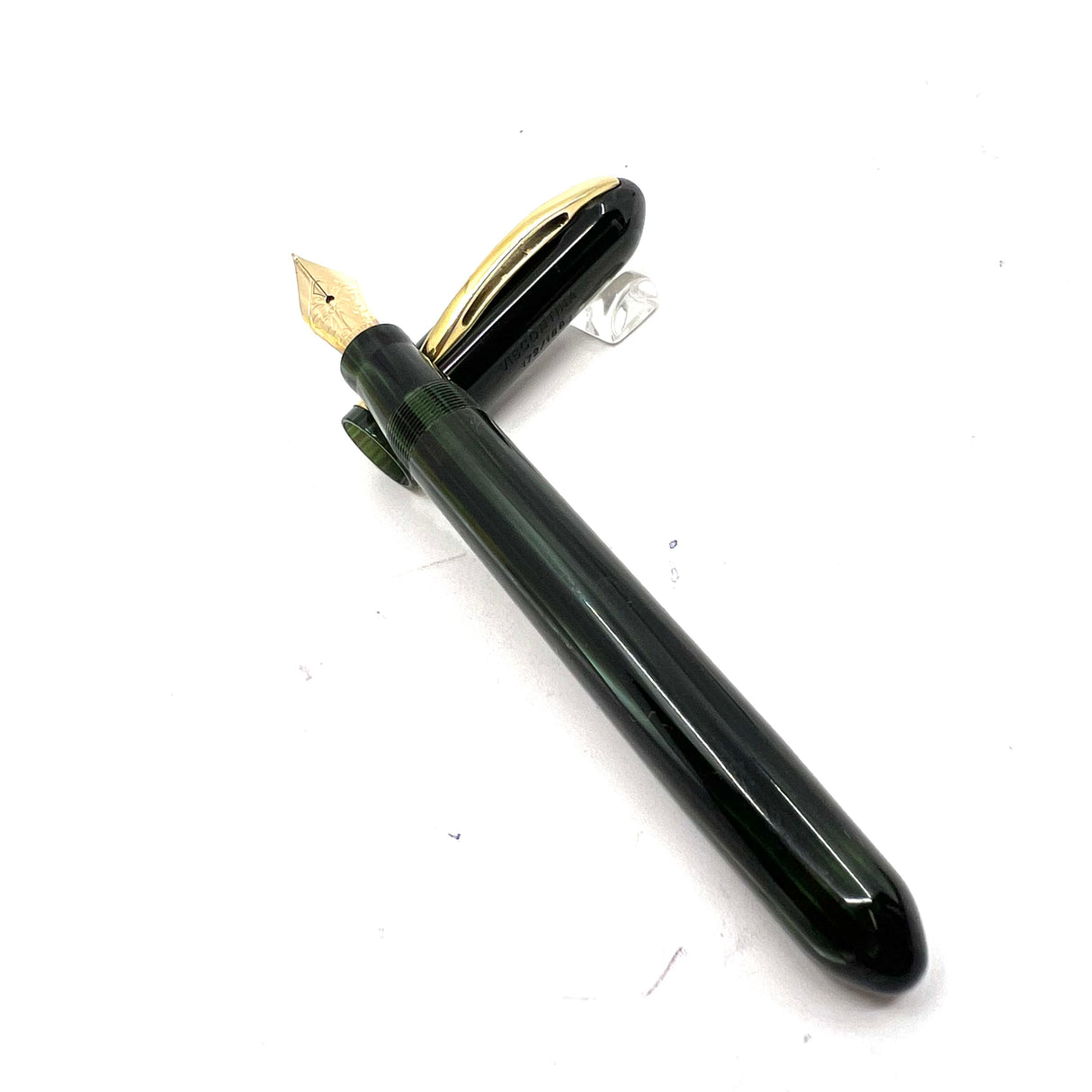 Visconti Viscontina Green (Vintage) Celluloid Limited Edition Mini Fountain Pen