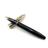 Sheaffer Legacy Heritage II Black Lacquer Fountain Pen/Palladium Plated Cap - Extra Fine 18kt Gold Nib